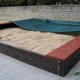 Sandkasse 3 x 3 m